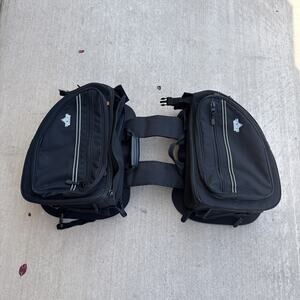Nelson Rigg Saddlebags Set Of Two Unverisal Fit Dual DLSB500- BLK